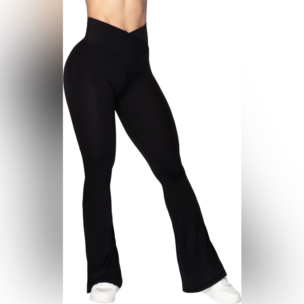 Sunzel Black Flare Pants for Women